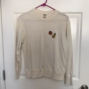 Kaws x Uniqlo Sesame Street crewneck